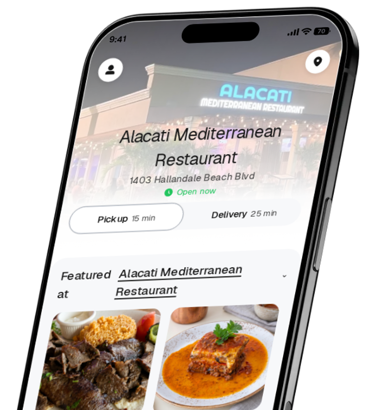 Alacati Mediterranean Restaurant app preview
