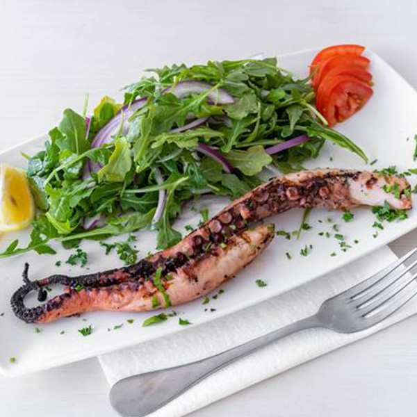 Char-Grilled Octopus